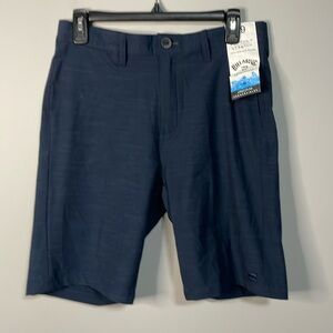 Billabong Crossfire Blue Hybrid Swim Shorts Size 29 NEW